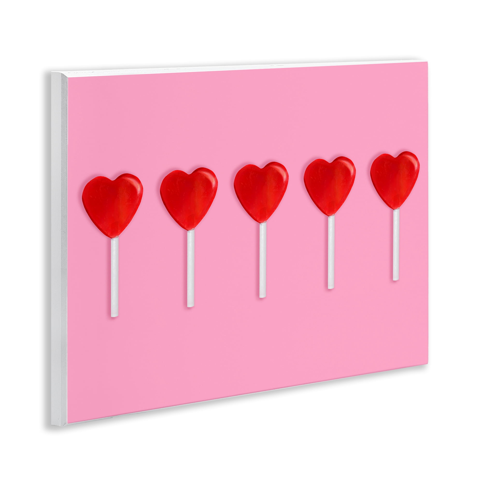 Stupell Industries Valentine's Heart Pops Wall Plaque Art, design by LISH Creative