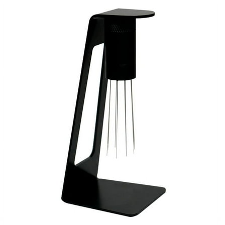 WDT Tool Espresso Magnetic Coffee Stirrer Distribution Tool for Espresso Stirrer Coffee Stirring Tool with Stand,1 x Magnetic Coffee Stirrer,Black