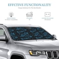 thumbnail image 3 of Fuzoiu Spacecraft Print Car Windshield Sunshade,Foldable Reflective Sun Visor,Windshield Sun Shade,UV Rays Sun Visor Shade,Auto Front Sun Shield Shade-Small, 3 of 8