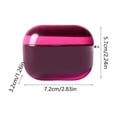 thumbnail image 2 of Fareti Earbuds Cover Compatible with AirPods, Glow-in-The-Dark Quicksand Earbud Case for AirPods 4 and Pro Series, 2 of 7