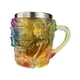 thumbnail image 3 of Taza de café con forma de libro de 200 ml, ideal como regalo para lectora o escritora, ideal para el día de Año Nuevo, con relieve decorativo de acero inoxidable., 3 of 5