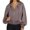 Brown, variant on Arlun Womens Zip up Cropped Hoodies Long Sleeve Drop Shoulder Drawstring Hooded Sweatshirts Casual Comfy Cute Puff Sleeve Full Zipper Crop Jackets Fashion Fall Outfits 2025 Pink XL