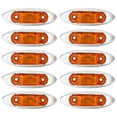thumbnail image 3 of Marcador Lateral Camión Ligero Indicador Lateral Luz LED 10pcs 3LED Impermeable A Prueba De Polvo Anggrek, 3 of 8
