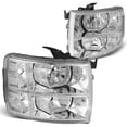 thumbnail image 1 of Faros delanteros DNA MOTORING HL-OH-CSIL07-CH-CL1 Silverado 07-13, 1 of 7