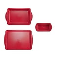 Farberware Baker's Advantage Red Five Piece Bakeware Set