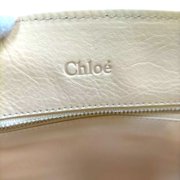 Chloe Hand Bag Beige Leather Donna Bella