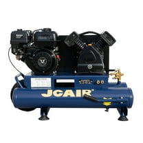 10-Gallon Wheelbarrow Air Compressor 12.5 CFM w/Gas Engine JCB-6508G (6538T)