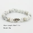 thumbnail image 2 of zttd fashion elephant bracelet elastic supports elephant international one size fits most for men and women, 2 of 3