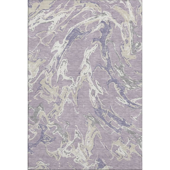 Dalyn Rugs Premium Machine Washable Mayfield AMF1035 Lavender 10' x 14' Rug