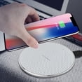 thumbnail image 3 of Wireless Charger Fast Charging Pad for iPhone 12 11 Pro Max Xs XR X 8 iPad Pro Air Mini with Case Friendly Non-Slip Design, 3 of 7