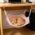 thumbnail image 4 of Summer Cooling Cat Hammock, Elevated Hanging Pet Bed for Crate Cage, Breathable Washable Suspension Cat Swing Bed for Indoor Outdoor Use, 24x20 Inch, 4 of 6