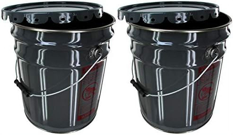 Leaktite Padded Bucket Seat Lid for 3.5 & 5 Gal. Pails, Black - Anderson  Lumber