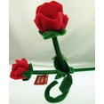 thumbnail image 2 of Plush Bendable Roses Valentine Gift Valentines Day  Lot of two Pink, 2 of 6