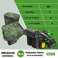 thumbnail image 2 of 2x AM122416 For John Deere Equipment Grass Bags 100 Series Bagger, 2 of 5