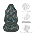 thumbnail image 3 of Lsque Owl Doodle Pattern Car Seat Covers for Front Seats , Waterproof Seat Covers for Cars, Sporty Front Seat Covers,Car Seat Cover Protector Front Seats, 3 of 5