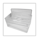 thumbnail image 3 of Huevera con ruedas para frigorífico, organizador de 24 huevos de doble pista para frigorífico, caja de almacenamiento con tapa B, 3 of 8