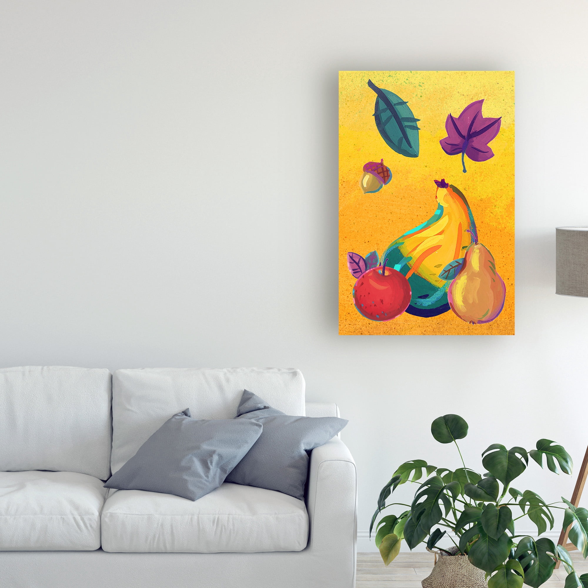 Trademark Fine Art 'Graphic Cornucopia III' Canvas Art by Viv Eisner
