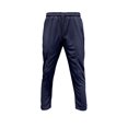 thumbnail image 3 of Men'S Quarter Zip Short Sleeve Top & Jogger Pants 2 Piece Outfit Navy Blue XXL, 3 of 7