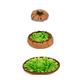 thumbnail image 1 of Pet Sniffer Bowl Mat Perros y Gatos Use Energy Slow Food Puzzle Manta Fugas y Asfixia Bowl (Rosa) LingWen 9024715708427, 1 of 1