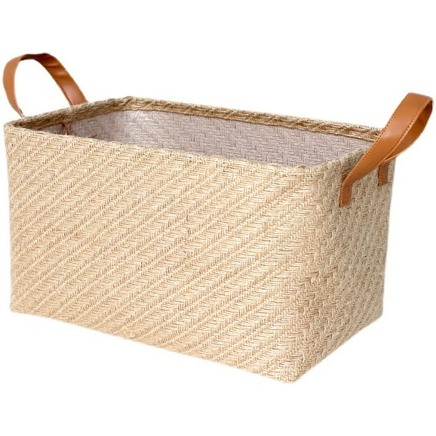 Linen storage deals basket