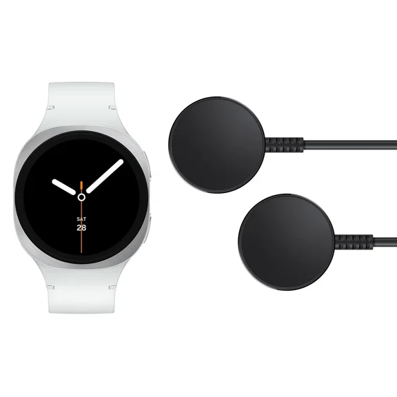 Restored Samsung Galaxy Watch8 Aluminum Smartwatch 40mm BT Silver 2025 SM-L320NZSCXAA