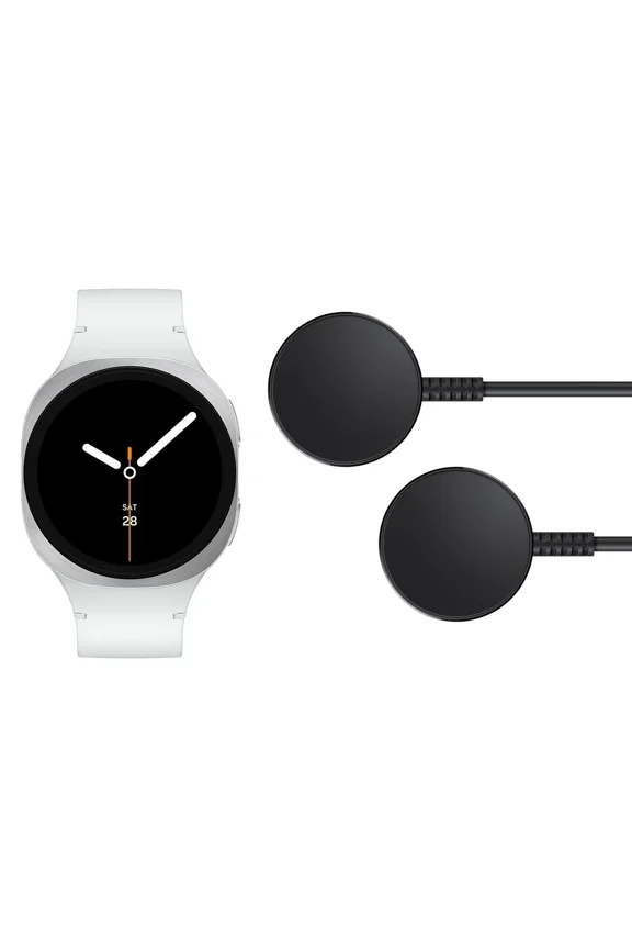 Restored Samsung Galaxy Watch8 Aluminum Smartwatch 40mm BT Silver 2025 SM-L320NZSCXAA