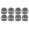 thumbnail image 1 of 8pcs Reemplazo de la cabeza del micrófono Reemplazo de la malla del parabrisas del parabrisas del parabrisas de la rejilla de repuesto, 1 of 6