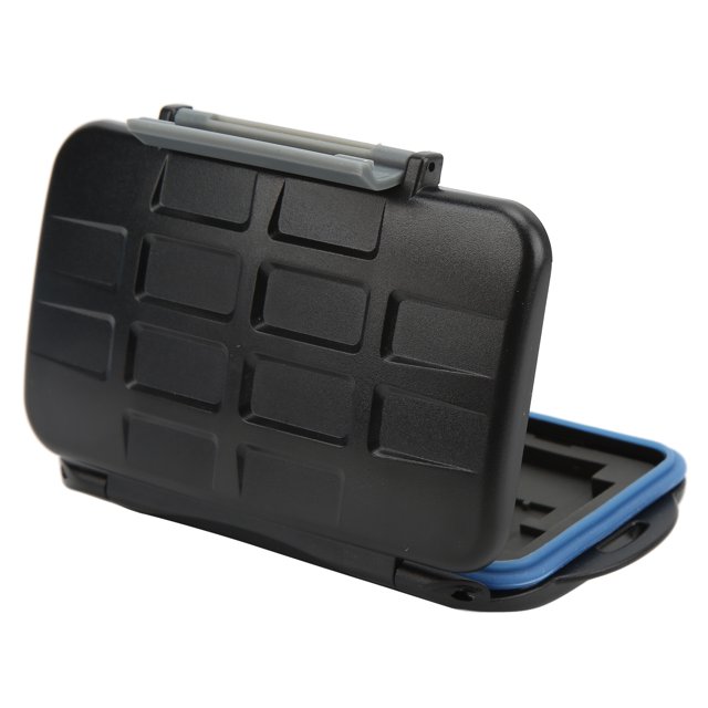 Almacenamiento Del Portatarjetas De Memoria, Sistema De Bloqueo Ergonómico Estuche Para Tarjetas De Memoria Resistente Al Polvo Para Tarjetas CF Cergrey Memory Card Holder Storage