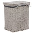 thumbnail image 3 of vidaXL Laundry Basket White Willow, 3 of 5