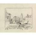 thumbnail image 3 of Hercules Brabazon Brabazon 24x20 Black Modern Framed Museum Art Print Titled - Quay of St. Tropez, 3 of 5