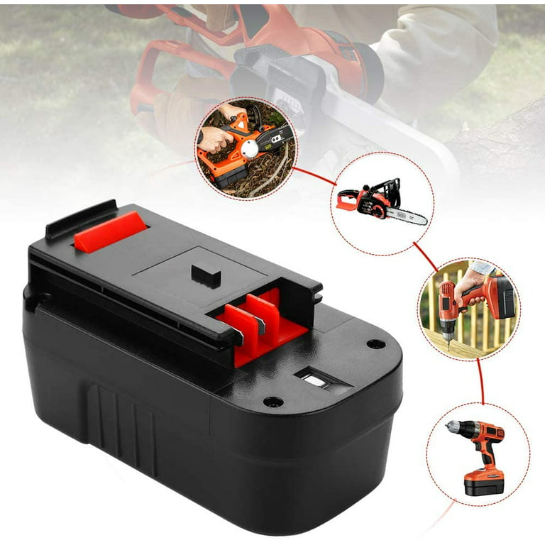 HPB18-OPE 18V 3.6Ah Replacement Battery Compatible with Black and Decker  18V Battery Ni-Mh Slide HPB18 244760-00 FSB18 A1718 FS18FL Firestorm  Cordless