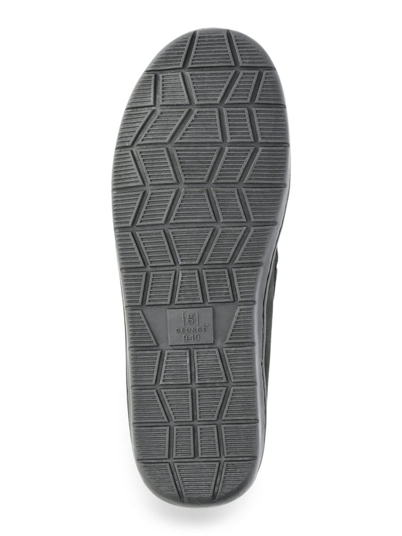 George Men's Genuine Suede Trapper Moccasin Slippers - Walmart.com