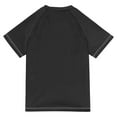 thumbnail image 6 of FORMRS Boys Rash Guard Short Sleeves Swim Shirt Quick Dry UPF 50+ Sun Protection, Sizes 3-12T, Pixel Cat, 6 of 6