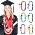 thumbnail image 2 of OIUR 2025 Graduation Leis Braided Ribbon Lei Necklace Class of 2025 Grad Gifts for Graduation Party Accessories, 2 of 7