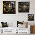 thumbnail image 4 of Designart "Enchanting Beetle II" Animals Wall Art - Modern Green Insects & Bugs Hallway Wall Art Decor, 4 of 6