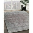 thumbnail image 3 of Ahgly Company Machine Washable Indoor Square Traditional Dark Goldray Area Rugs, 3' Square, 3 of 7