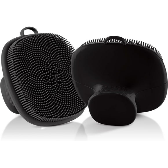 Face Scrubber 2 Pack Face Scrubber Silicone Face Scrubber for Men Facial Cleansing Brush Silicone Face Wash Brush Manual Waterproof Cleansing Skin Care Face Brushes for Cleansing and Exfoliating