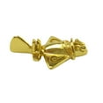 thumbnail image 2 of Across The Puddle, Ancient Golden Jet-3 Necklace | 24k Gold Plated Golden Flyer | Pre-Columbian Quimbaya Flyer | Ancient Aircraft | Original Golden Jets Collection, 2 of 6