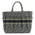 thumbnail image 2 of Pre-Owned Christian Dior Trotter Pattern Tote Bag Canvas Women's (Good), 2 of 11