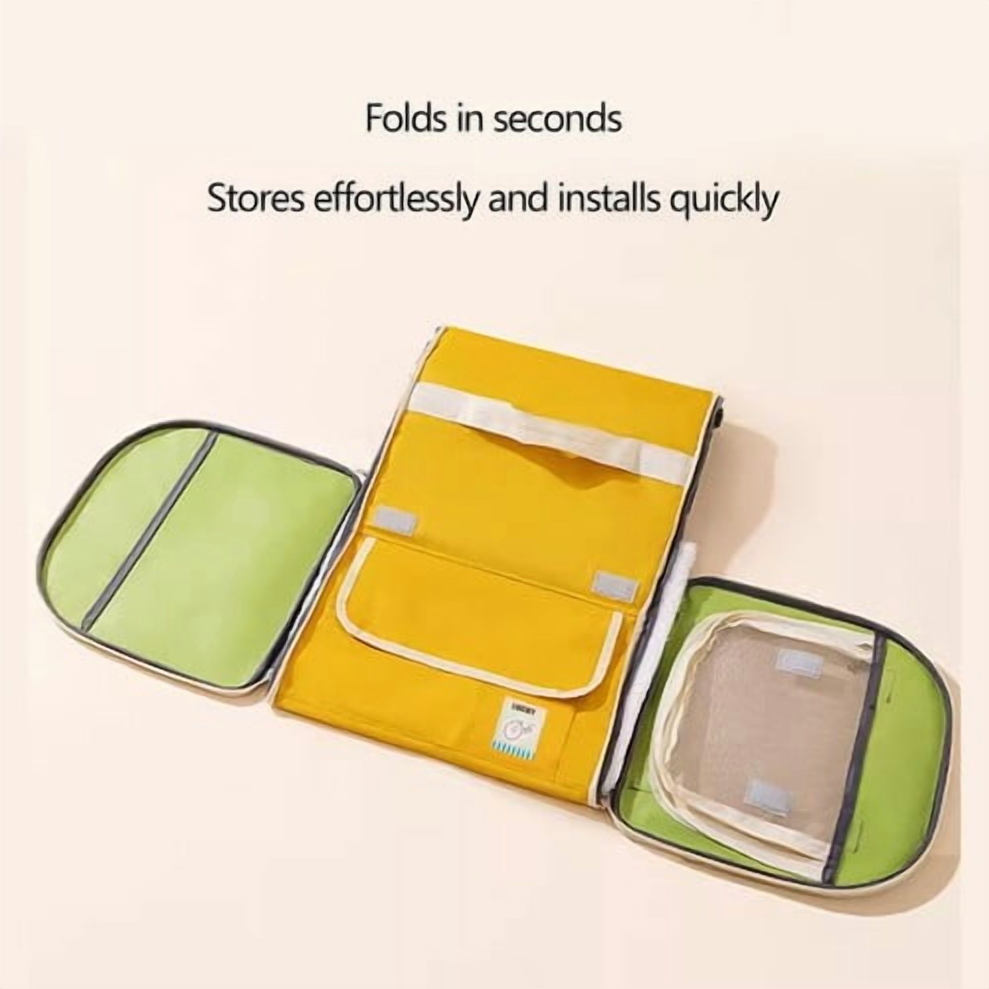 Colourtree Portable Dog Crate Oxford Cloth Material Dustproofs and Breathable Collapsibles Dog Crate Dog Crate for Car Suitable for Small and Medium Sized Dogs