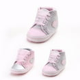 thumbnail image 5 of Bébé Fille Enfant en Bas Âge Polka Dot Anti-Dérapant Semelle Souple Lacet Chaussures de Lit de Chaussures, 5 of 5