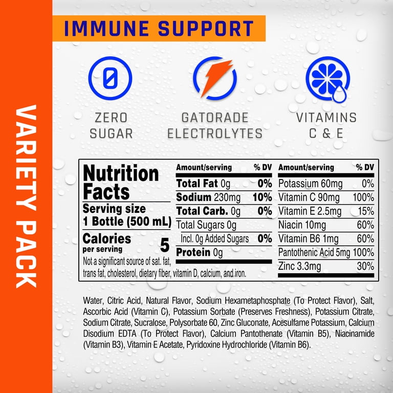 Propel Immune Support Variety Pack, 16.9 fl oz, 18 Count photo 2