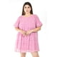 thumbnail image 4 of Vestido Vaporoso Roman Fashion Tallas Extras 002 Rosa Flores 36, 4 of 5