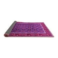 thumbnail image 2 of Ahgly Company Indoor Round Oriental Pink Industrial Area Rugs, 7' Round, 2 of 4