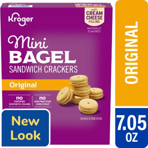 KR Original Mini Bagel Sandwich Crackers 7.05 oz
