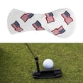 thumbnail image 1 of Fundas para cabezas de palos de golf Fundas impermeables para cabezas de cuello largo para Woods Driver White 1 Cola Funda para palos de golf, 1 of 8