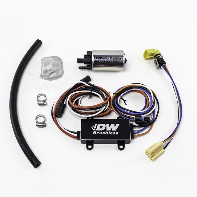 Deatschwerks Dw440 440Lph Brushless Fuel Pump W/Single Speed Controller