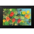 thumbnail image 2 of Botman, Loes 24x16 Black Modern Framed Museum Art Print Titled - Nasturtium 2, 2 of 5