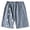 Dark Gray, variant on Unisex Tear Away Shorts Knee Length Grey1 XXL