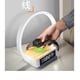 thumbnail image 4 of Lámpara de noche Cargador inalámbrico Lámpara de escritorio LED con reloj despertador, control táctil 3 tonos de luz, lámpara de mesa de carga inalámbrica, 4 of 5